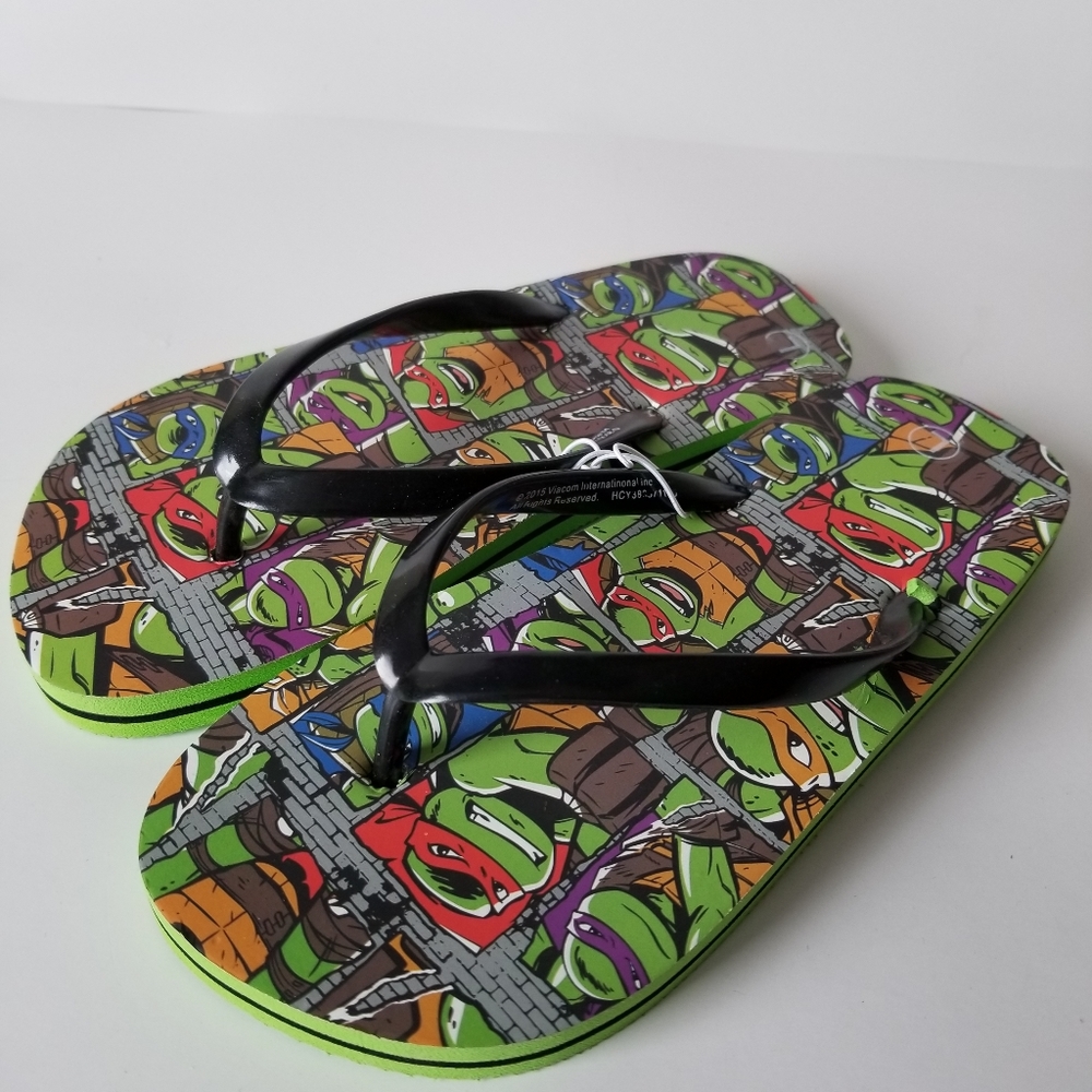 Teenage Mutant Ninja Turtles Flip Flops